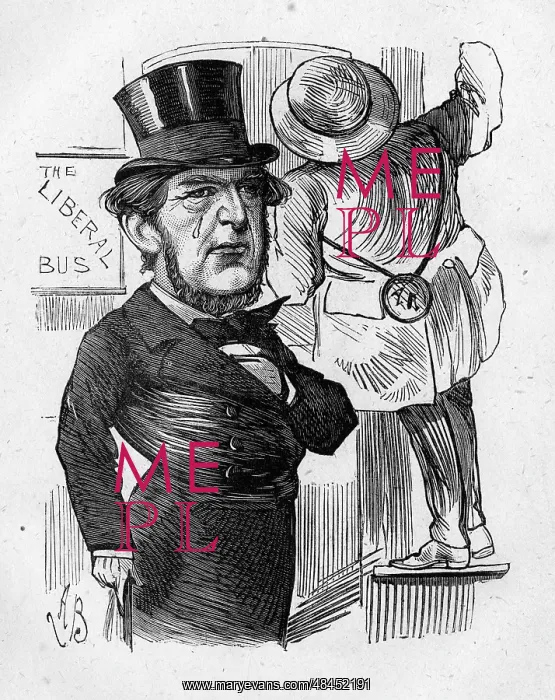 : Cartoon, Sir William Vernon Harcourt, Home Secretary : Cartoon, Sir William Vernon Harcourt, Home Secretary