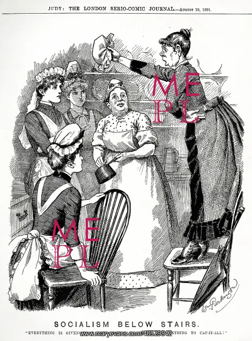 : Cartoon, Socialism Below Stairs : Cartoon, Socialism Below Stairs