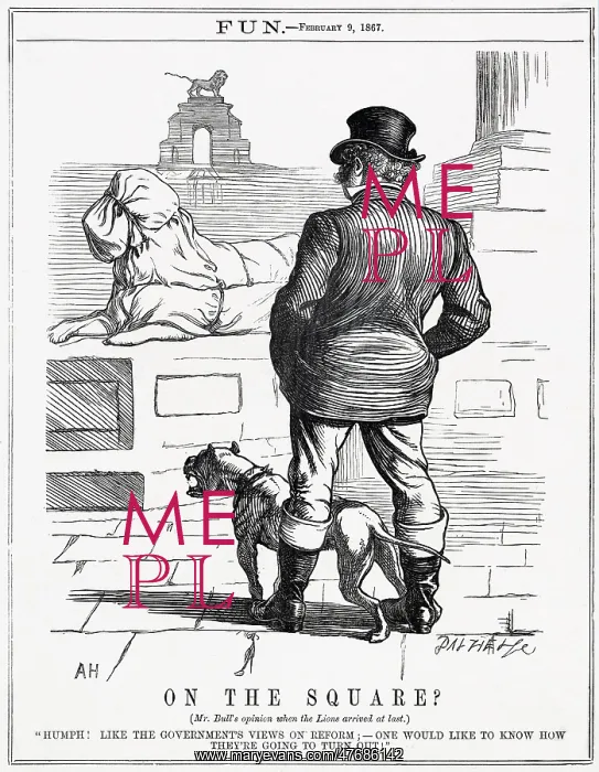 : Cartoon, On The Square? (Trafalgar Square) : Cartoon, On The Square? (Trafalgar Square)