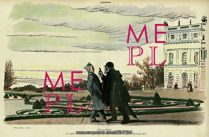 : Cartoon, Strategy, WW1 : Cartoon, Strategy, WW1
