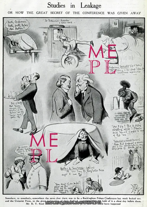 : Cartoon, Studies in Leakage : Cartoon, Studies in Leakage