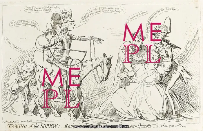 : Cartoon, Taming of the Shrew : Cartoon, Taming of the Shrew