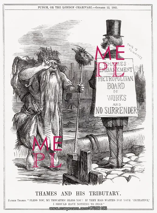 : Cartoon, Thames and His Tributary : Cartoon, Thames and His Tributary