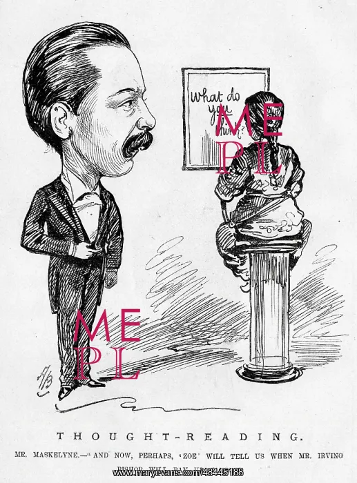: Cartoon, Thought-Reading : Cartoon, Thought-Reading
