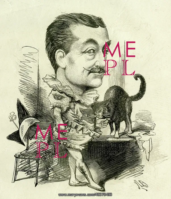 : Cartoon, Tom Lovell, clown performer : Cartoon, Tom Lovell, clown performer