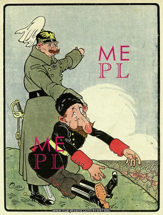  : Cartoon, The Ultimate Precaution, WW1