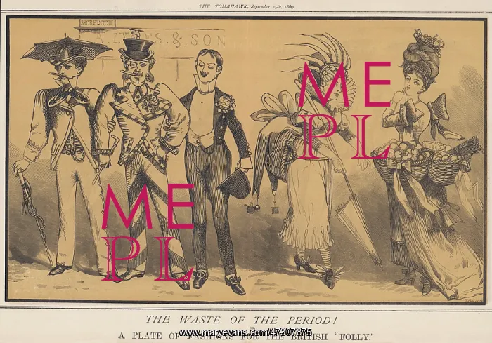 : Cartoon, The Waste of the Period! : Cartoon, The Waste of the Period!