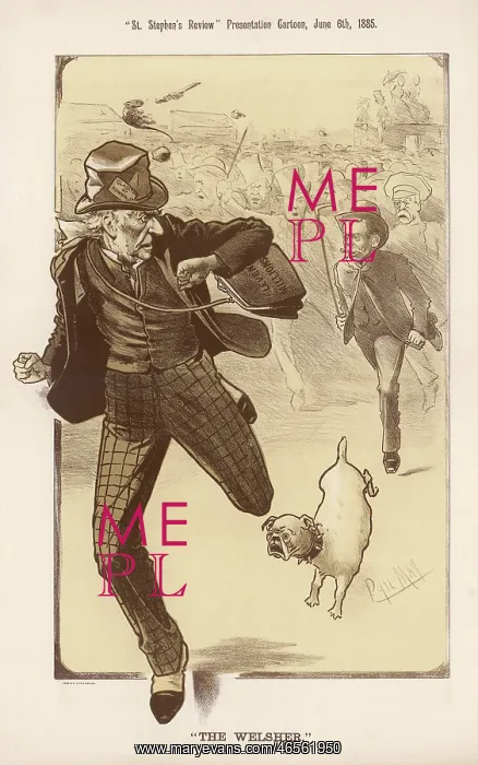 : Cartoon, The Welsher (Gladstone) : Cartoon, The Welsher (Gladstone)