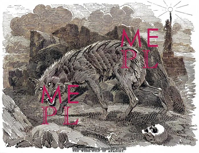  : Cartoon, The Were-Wolf of Anarchy