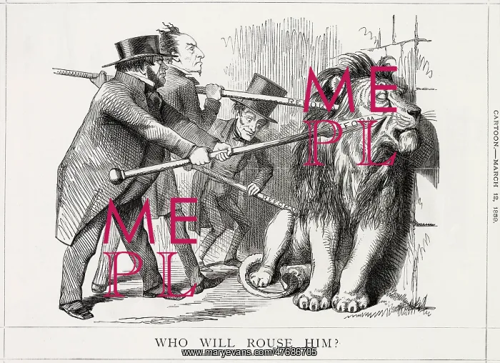 : Cartoon, Who Will Rouse Him? : Cartoon, Who Will Rouse Him?