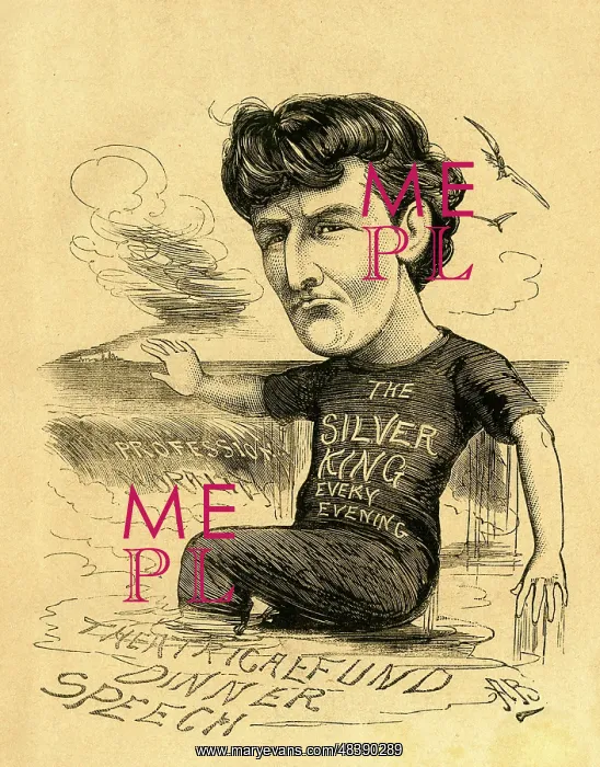 : Cartoon, Wilson Barrett, actor, manager and playwright : Cartoon, Wilson Barrett, actor, manager and playwright