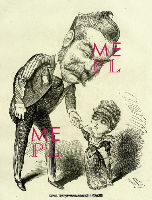 : Cartoon, Ws Gilbert and May Fortescue : Cartoon, Ws Gilbert and May Fortescue