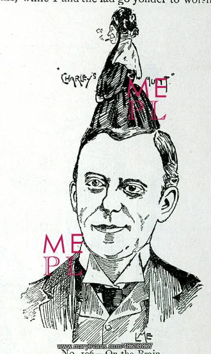 : Cartoon, Ws Penley, actor as Charley's Aunt : Cartoon, Ws Penley, actor as Charley's Aunt