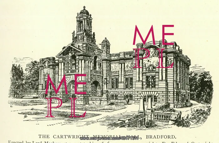  : Cartwright Memorial Hall, Bradford, Yorkshire