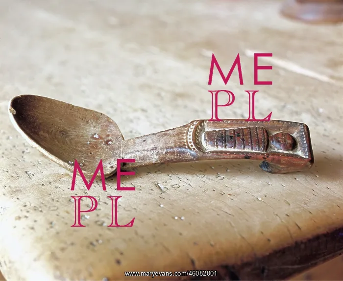  : Carved baptism-spoon