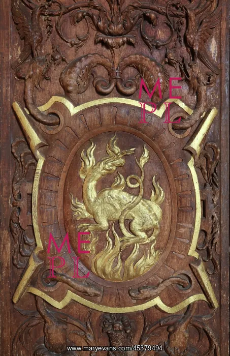 : Carved gilded wooden panel by Scibec de Capri : Carved gilded wooden panel by Scibec de Capri