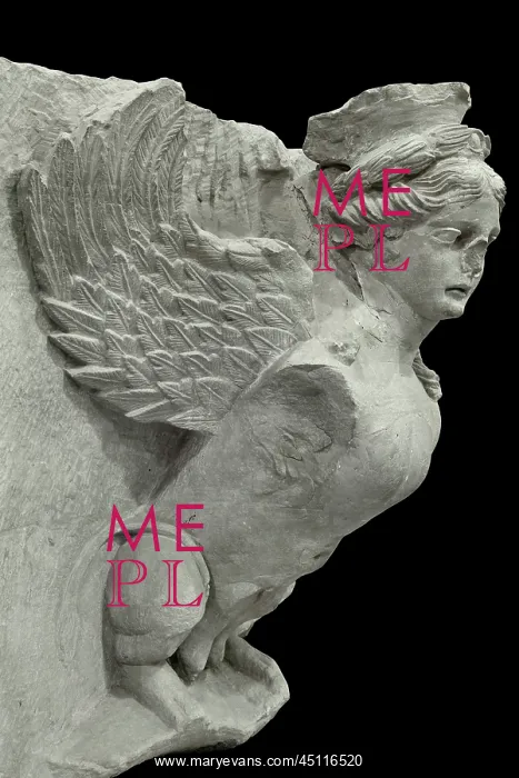 : Carved sphinx, Petra Archaeological Museum, Petra, Jordan : Carved sphinx, Petra Archaeological Museum, Petra, Jordan