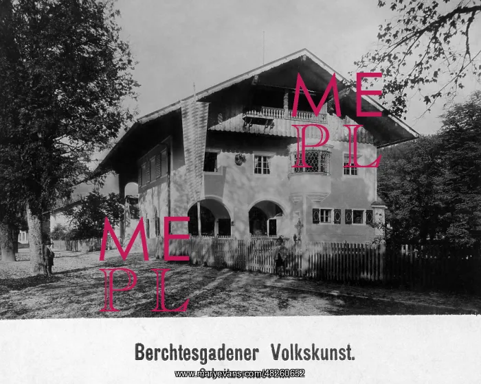 : Carving museum in Berchtesgaden, 1907 : Carving museum in Berchtesgaden, 1907