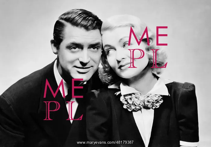 : Cary Grant and Constance Bennett in The blonde ghost, 1937 : Cary Grant and Constance Bennett in The blonde ghost, 1937