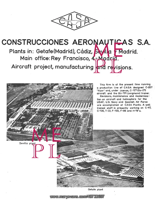 : CASA Aircraft 1961 : CASA Aircraft 1961