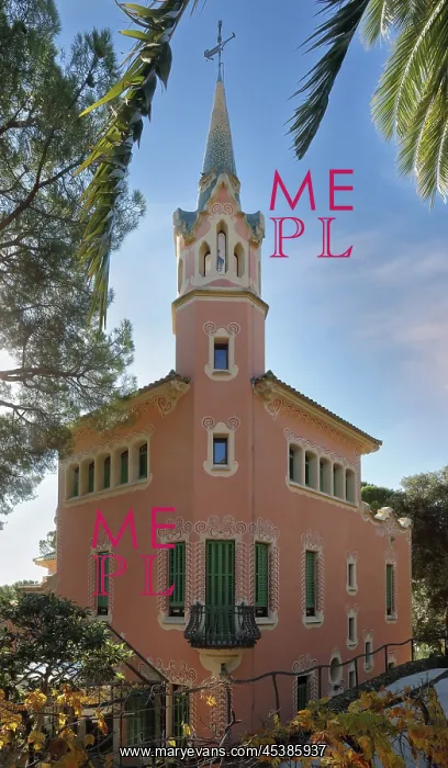 : Casa Museu Gaudi, Parc Guell, Barcelona : Casa Museu Gaudi, Parc Guell, Barcelona