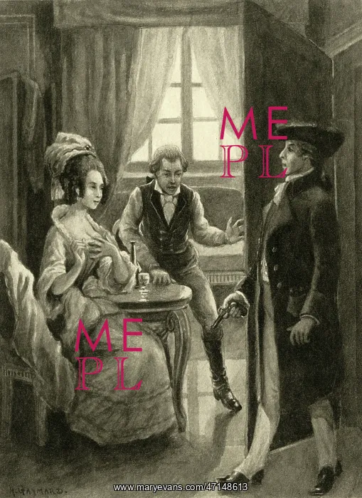 : Casanova discovered with Betty : Casanova discovered with Betty