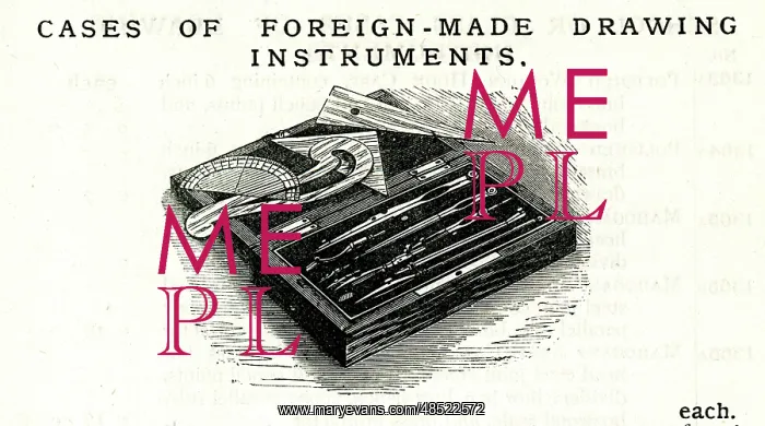  : Case of Drawing Instruments