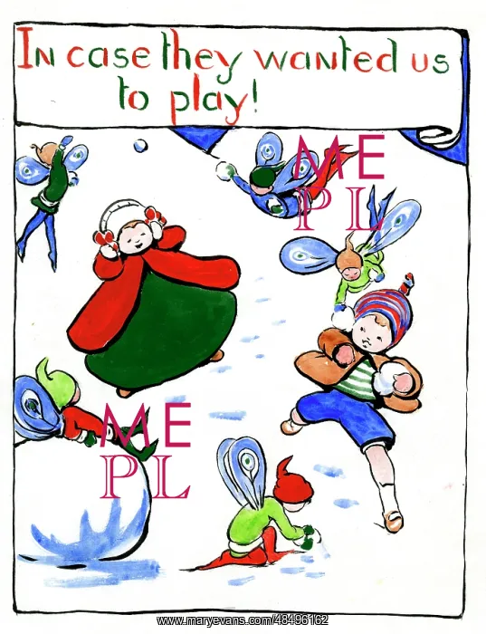 : In case they wanted us to play! by Minnie Asprey : In case they wanted us to play! by Minnie Asprey