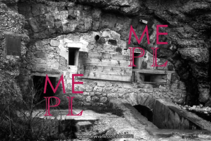 : Casemate at Fort Vaux, 1933 : Casemate at Fort Vaux, 1933