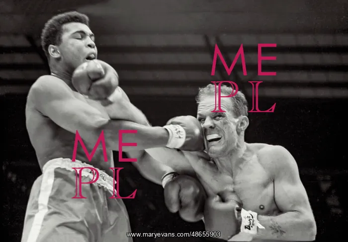 : Cassius Clay vs. Henry Cooper boxing bout at Wembley : Cassius Clay vs. Henry Cooper boxing bout at Wembley