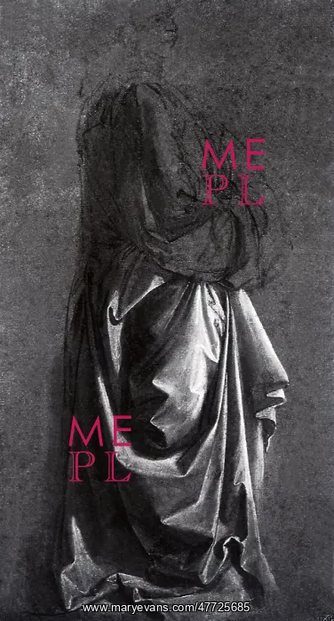 : Cast of a Drapery for a Standing Figure, by da Vinci : Cast of a Drapery for a Standing Figure, by da Vinci