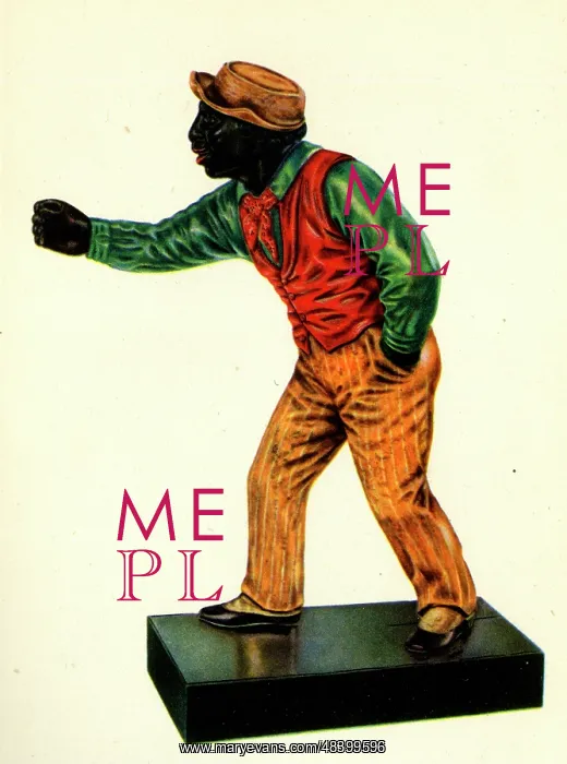  : Cast iron figure, Hitching Post