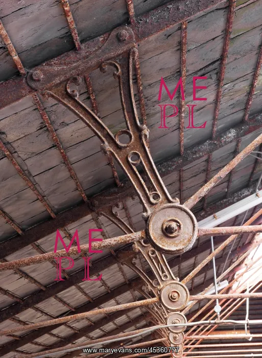 : Cast iron roof struts DP : Cast iron roof struts DP