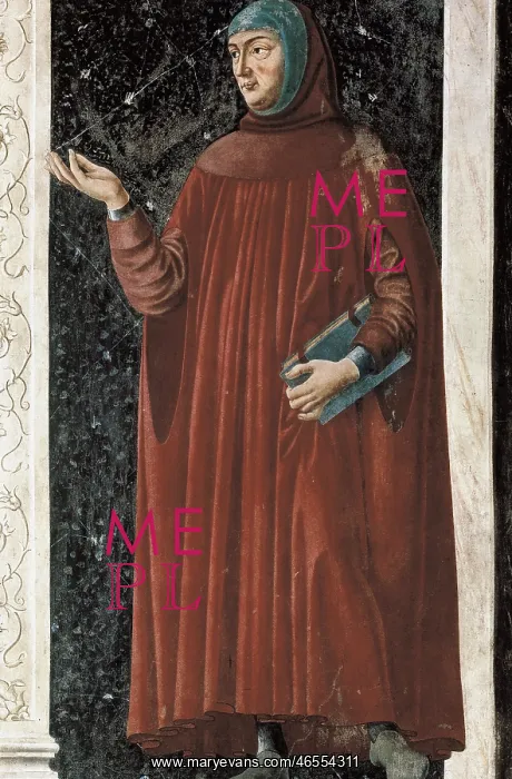 : CASTAGNO, Andrea del (1423-1457). Francesco Petrarca : CASTAGNO, Andrea del (1423-1457). Francesco Petrarca