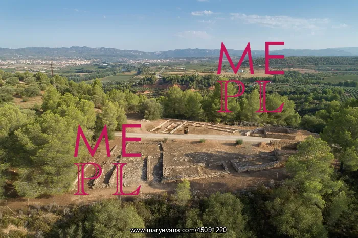 : Castellet de Banyoles, Catalonia, Spain : Castellet de Banyoles, Catalonia, Spain
