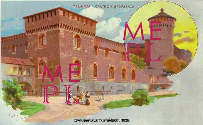 : Castello Sforzesco - Milan - Italy : Castello Sforzesco - Milan - Italy