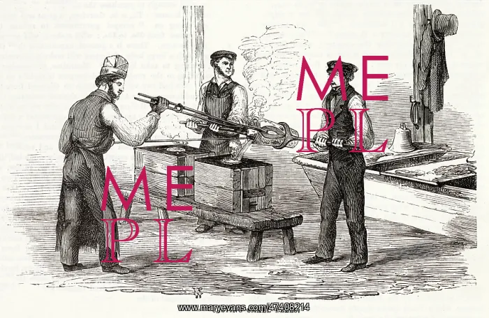  : Casting small bells 1840s