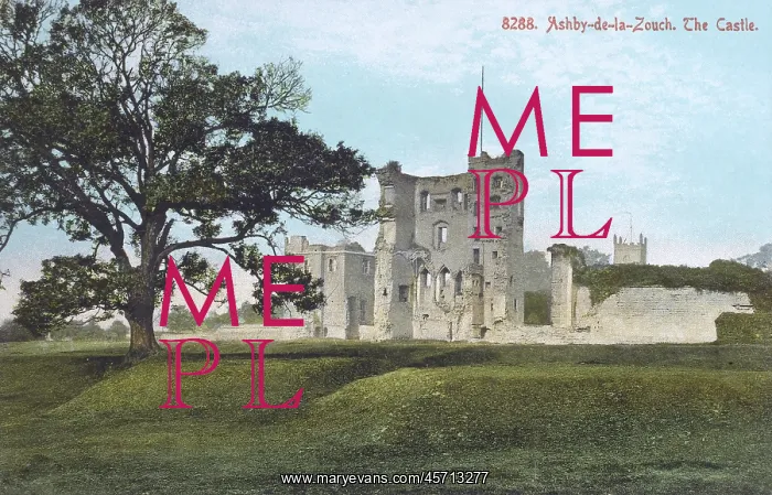 : Castle at Ashby-de-la-Zouch : Castle at Ashby-de-la-Zouch
