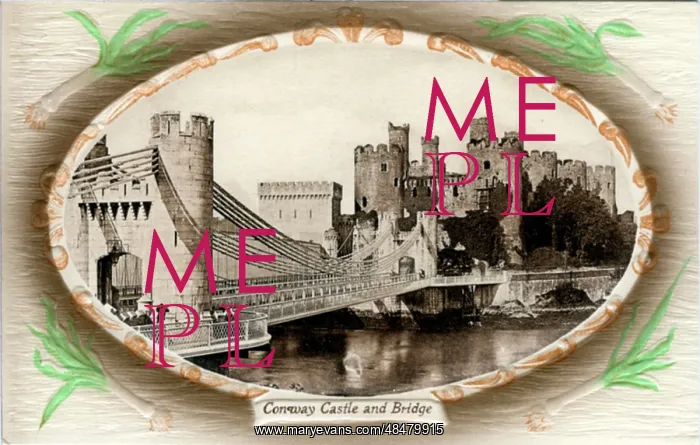 : Castle & Bridge, Conway, Gwynedd : Castle & Bridge, Conway, Gwynedd