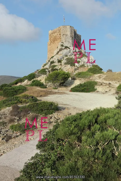 : Castle, Cabrera, Balearic Islands, Spain : Castle, Cabrera, Balearic Islands, Spain