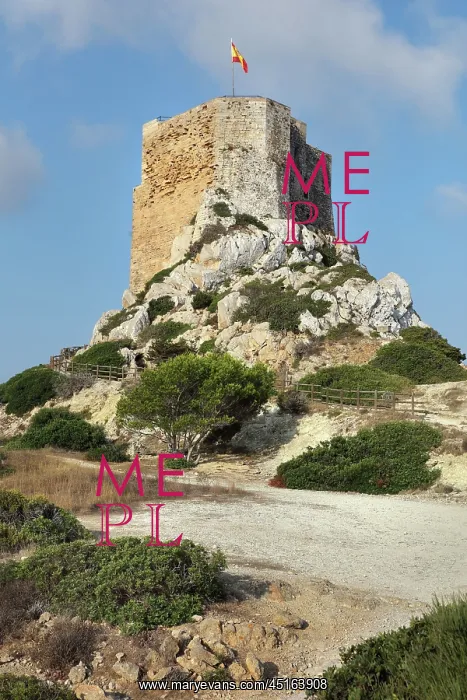 : Castle, Cabrera, Balearic Islands, Spain : Castle, Cabrera, Balearic Islands, Spain