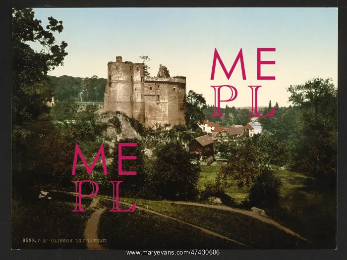 : The castle, Clisson, France : The castle, Clisson, France