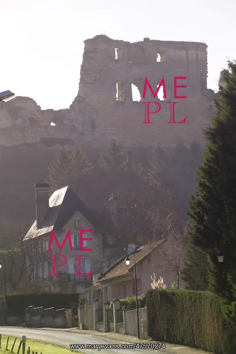 : The castle of Coucy le Chateau : The castle of Coucy le Chateau
