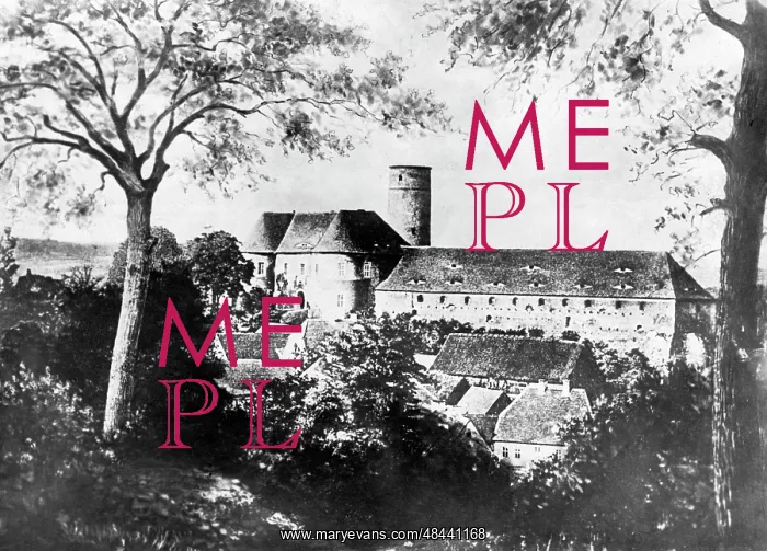 : Castle Eisenhardt near Bad Belzig, 1898 : Castle Eisenhardt near Bad Belzig, 1898