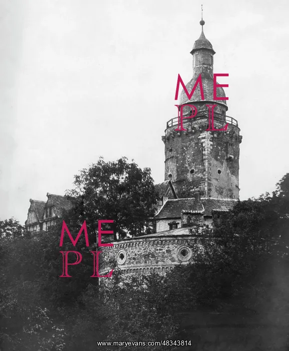 : Castle Falkenstein in the Harz, 1922 : Castle Falkenstein in the Harz, 1922