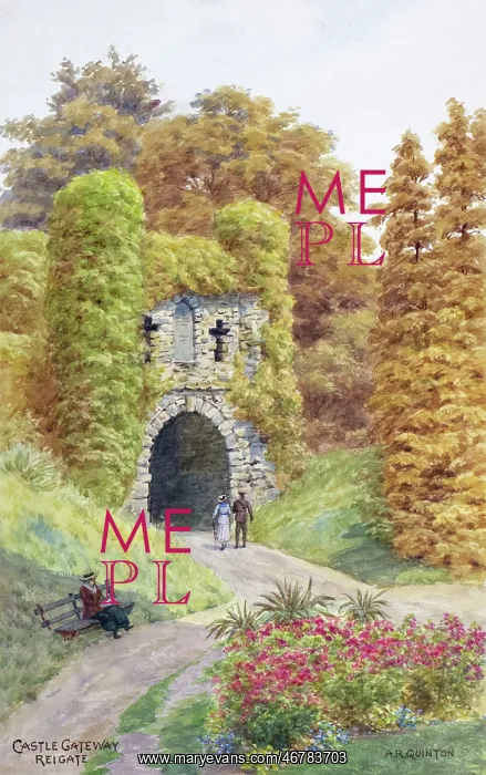 : Castle Gateway, Reigate, Surrey : Castle Gateway, Reigate, Surrey