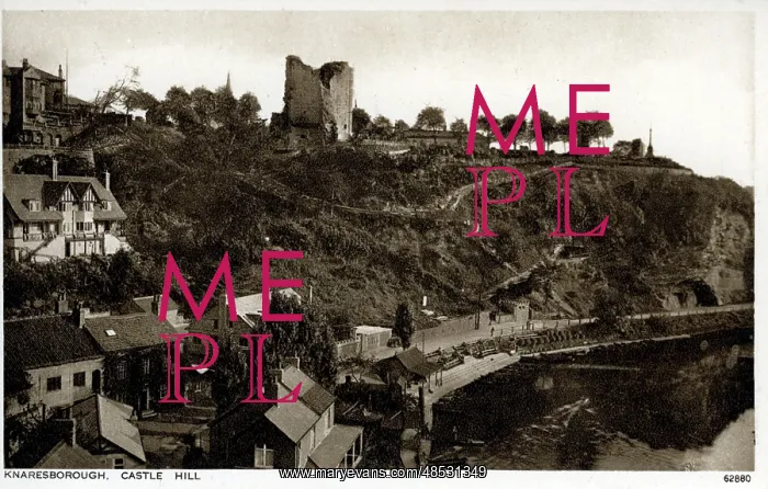 : Castle Hill, Knaresborough, Yorkshire : Castle Hill, Knaresborough, Yorkshire