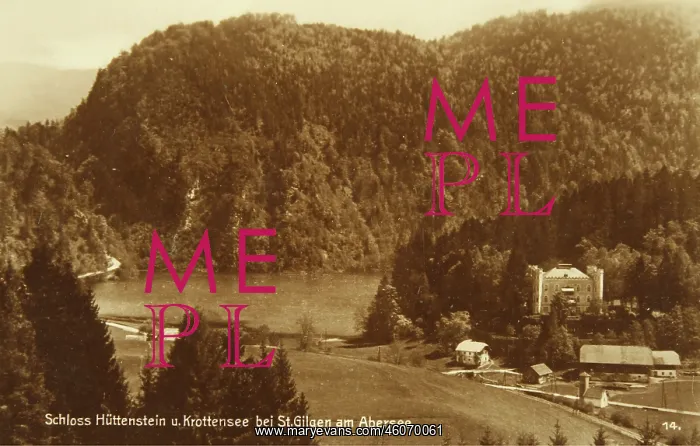  : Castle Huttenstein and Krotensee [Grottensee]