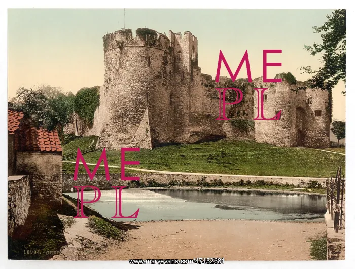 : Castle, II, Chepstow, England : Castle, II, Chepstow, England