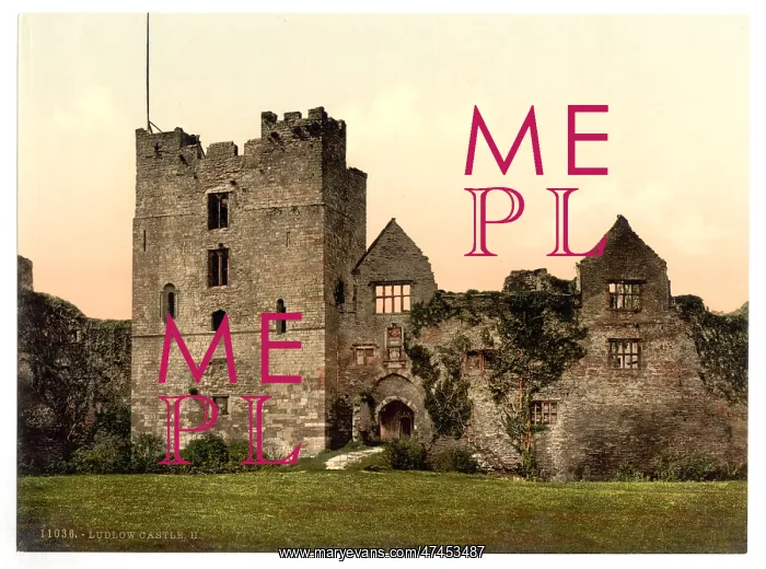 : Castle, II. Ludlow, England : Castle, II. Ludlow, England